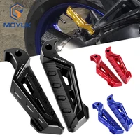 for yamaha mt07 mt 07 mt 07 motorcycle accessories cnc rear passenger footrest foot rest pegs anti slip pedals rear pedals