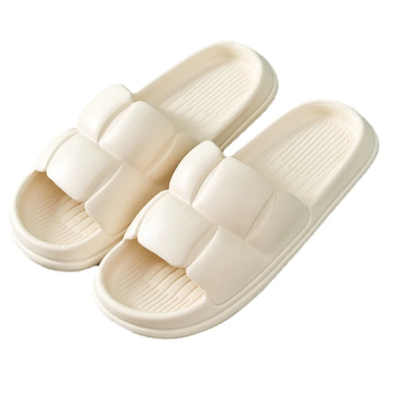 

Slippers Women Thick Platform Bathroom Home Cloud Slippers Non-slip Flip Flops Sandals Woman Fashion Soft Sole EVA Indoor Slides