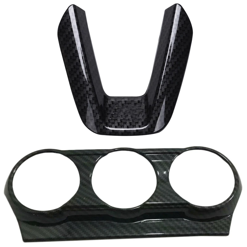 

Steering Wheel Decoration Trim With Interior Air Condition Outlet Panel Trim For Mazda 3 2018 Cx-5 2017 CX-3 15-18