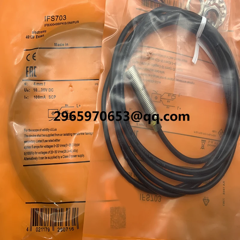 Новый датчик для бесконтактного переключателя IFS211 IFS204 IFS205 IFS212 IFC204 IFS700 IFS701 IFS703 IFS702