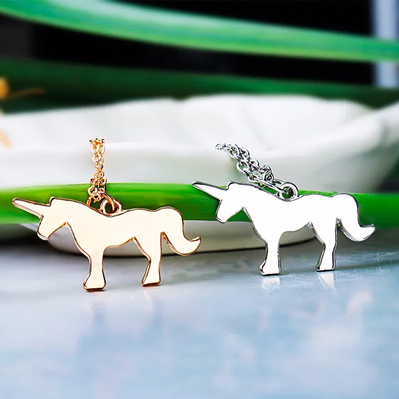 Модное ожерелье с единорогом оптовая продажа модные аксессуары Amazon дилер Batavas из