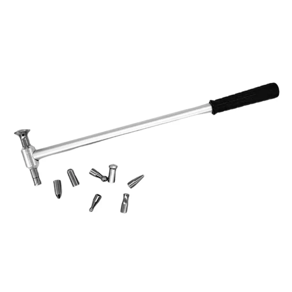 

Repair Hammer Car Body Bump Repair Hammer Leveling Tool Replacement Head Set Non-marking Leveling Tool