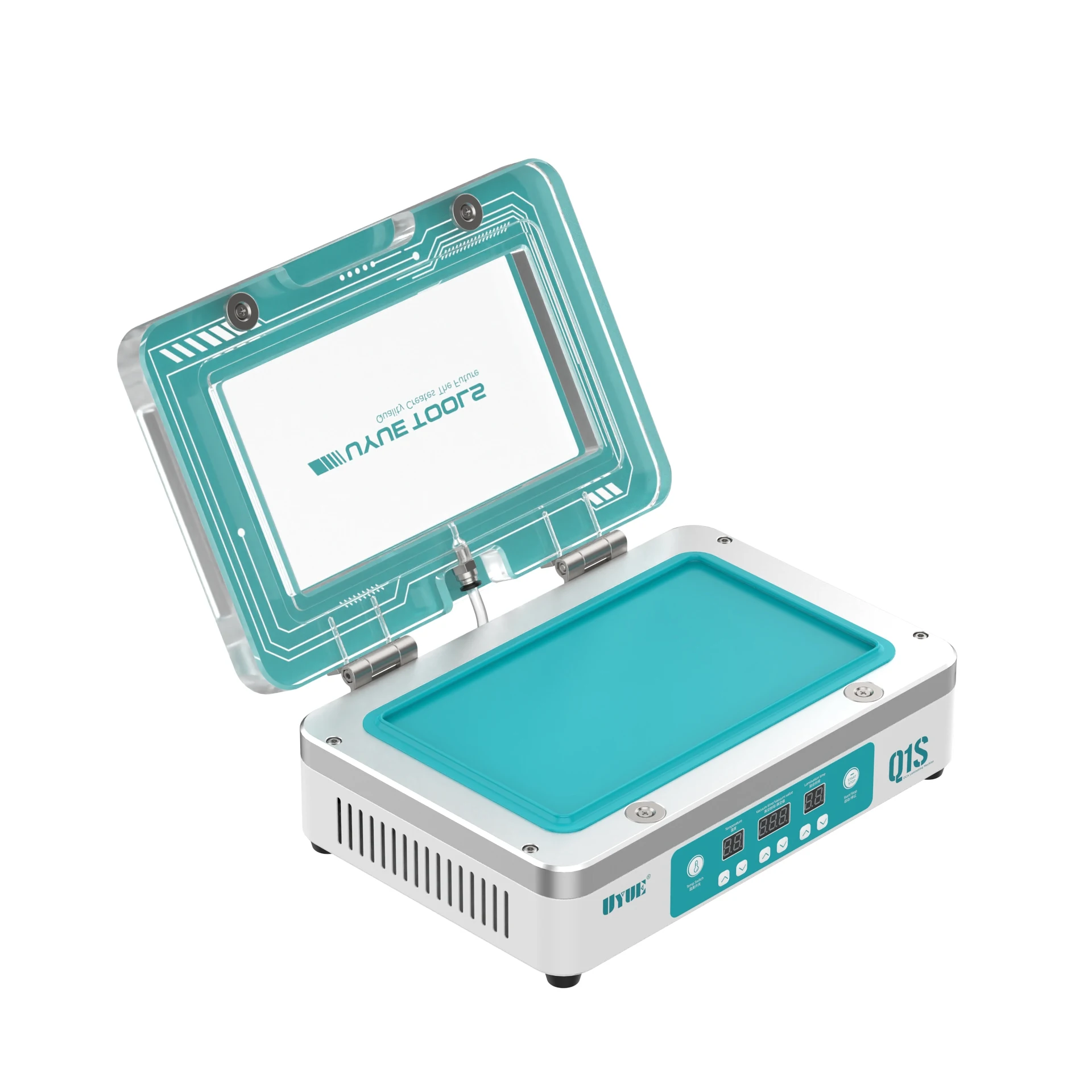 UYUE Q1S 9-дюймовый ЖК-ламинатор для установки и плоского экрана стеклянный ламинат