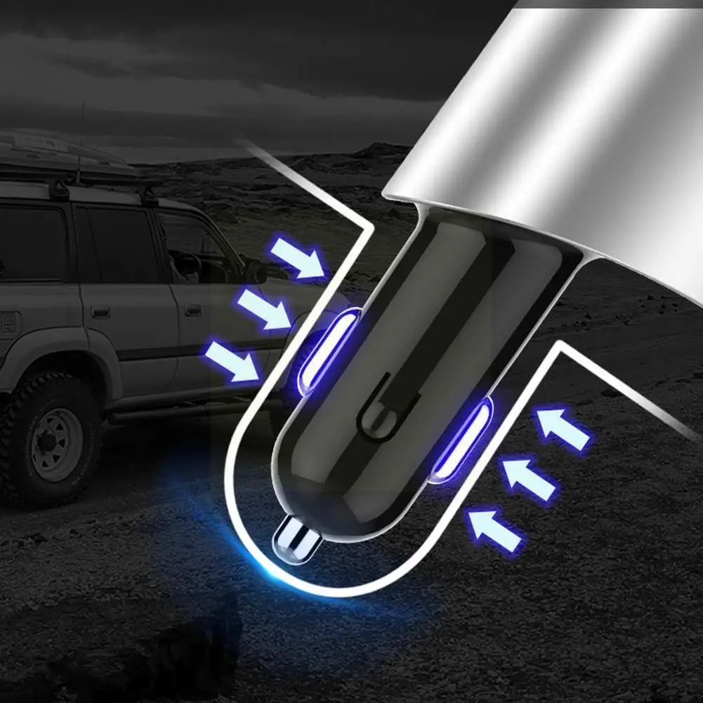 

Автомобильное зарядное устройство для прикуривателя с 3 Usb-портами, 80 Вт