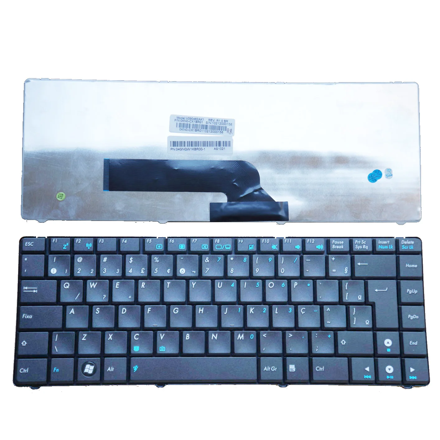 

BR португальская Клавиатура для ноутбука ASUS P30A P80Q P80VC P81IJ X8A X8AAB X8AAD X8AAF X8AC X8AI X8AID X8AIE X8AIJ X8AIL X8AIN X8AIP