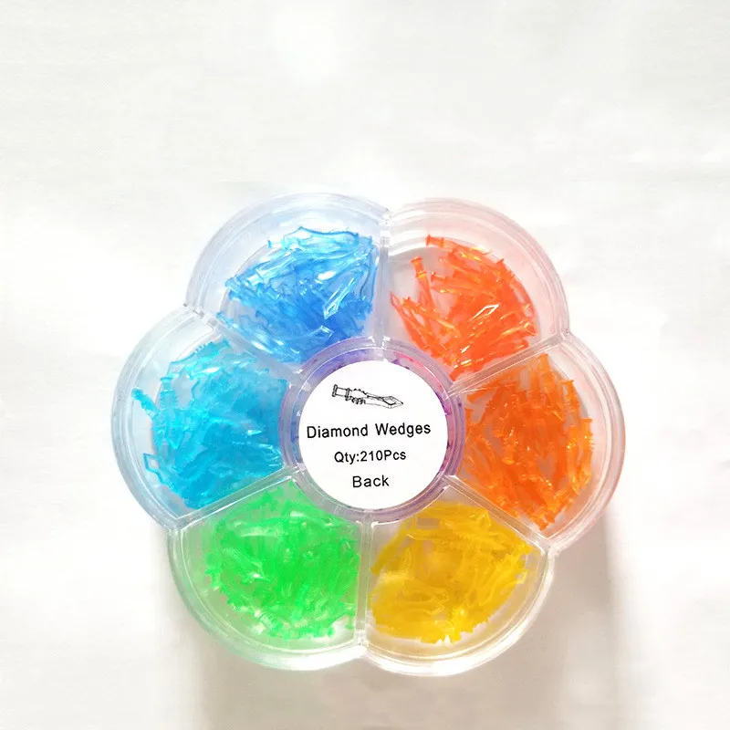 210/120 шт. пластиковые клины для зубов