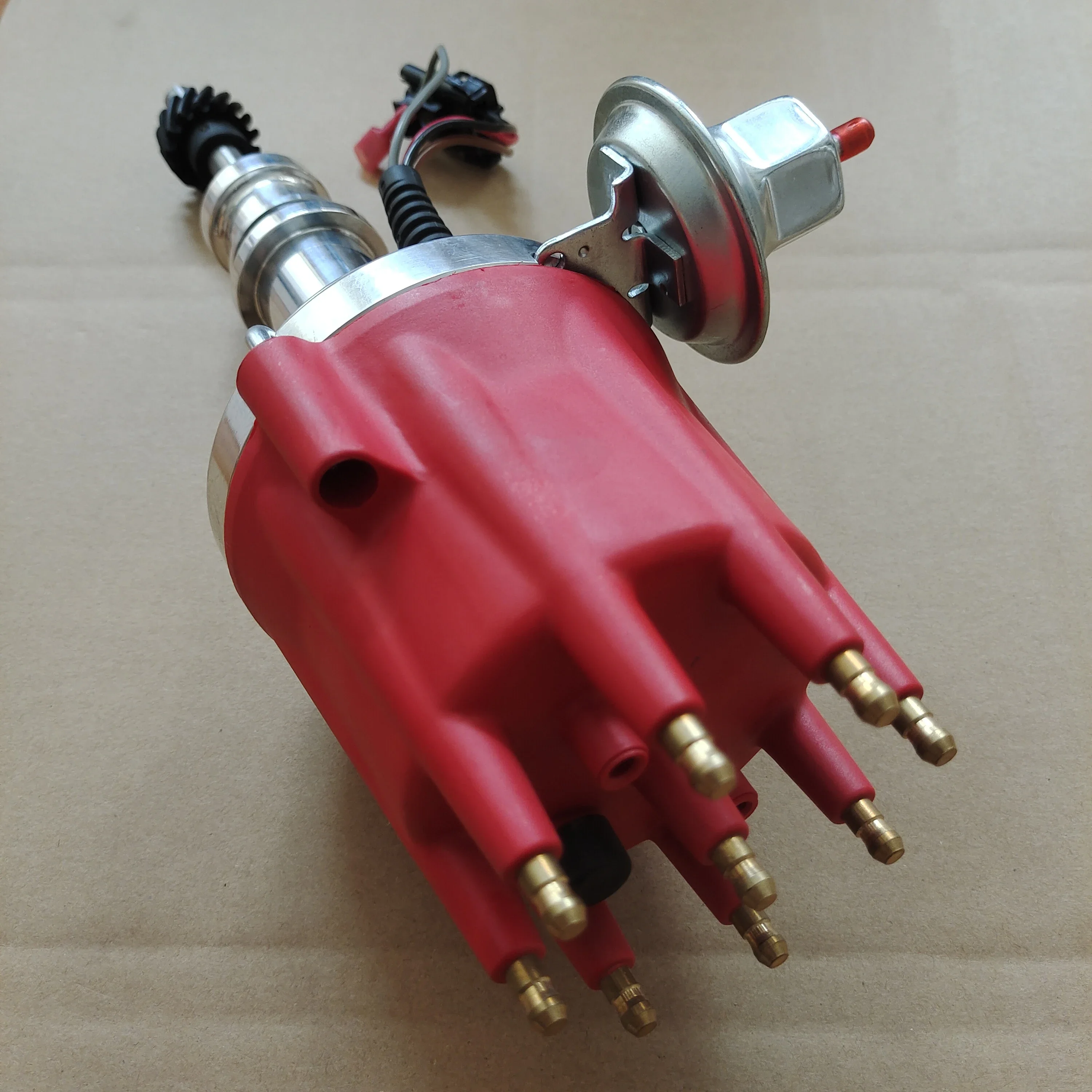 Дистрибьютор Pro серии R2R для Ford SBF 260 289 302 V8 красная крышка двигателя