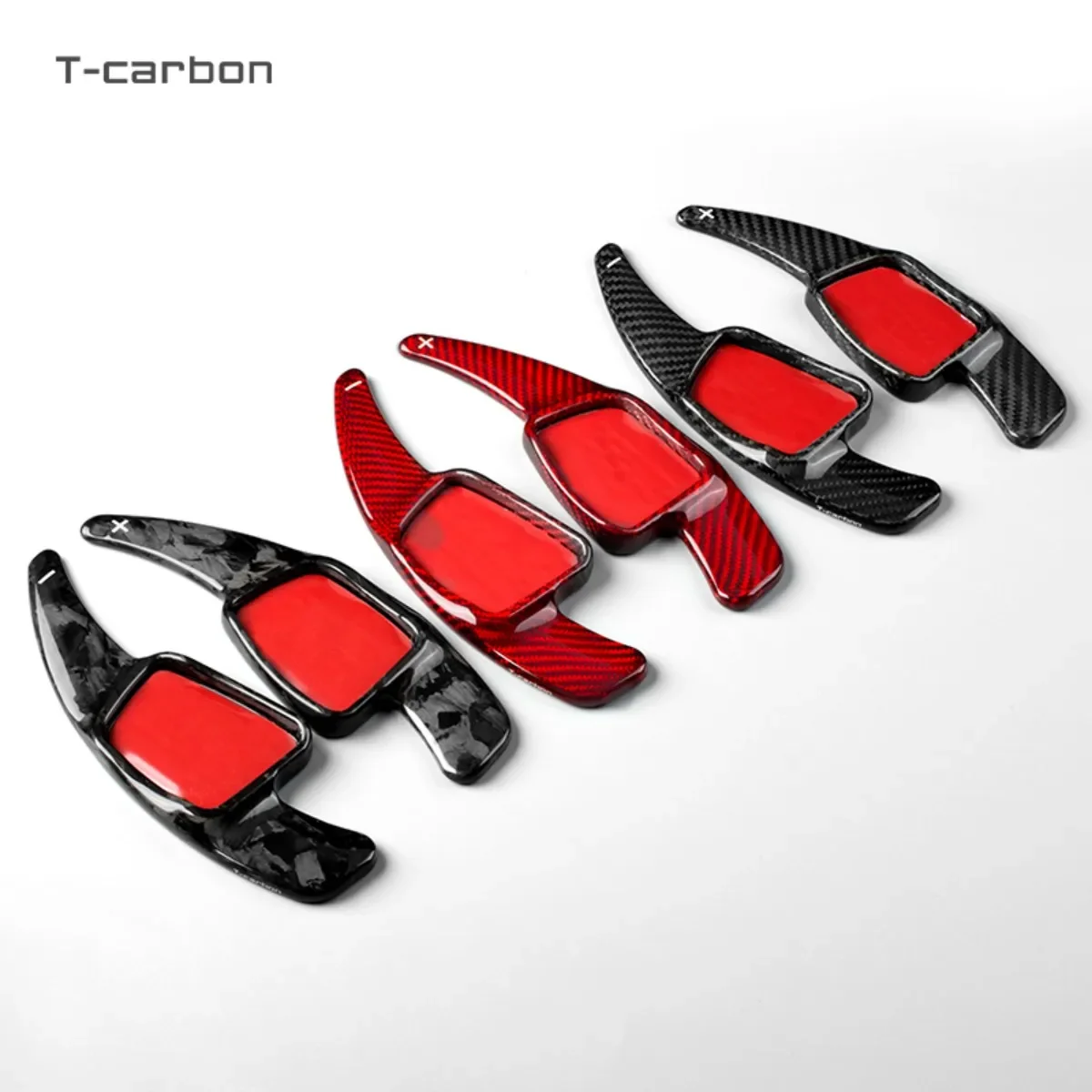 Лопатка переключения передач из углеродного волокна для Audi A3 A4L A5 A6L A7 A8 TT TTS SQ5 RS3 Q3