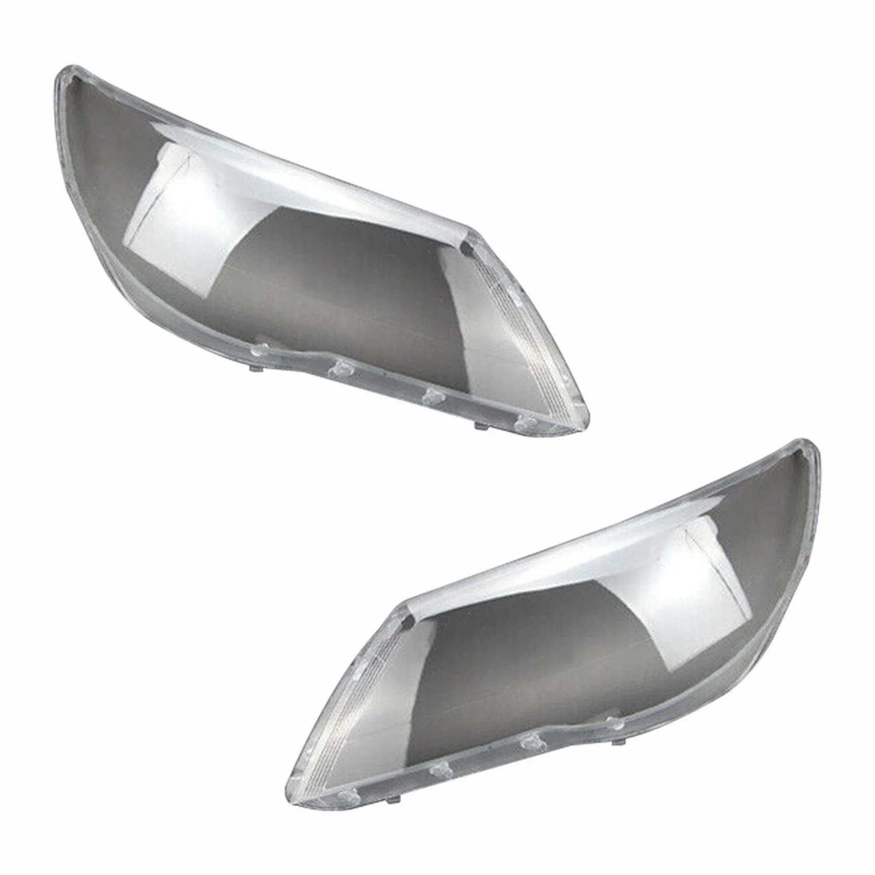 

1 Pair Car Headlight Cover Transparent Lampshade Shell Lens for -VW Tiguan 2009-2012