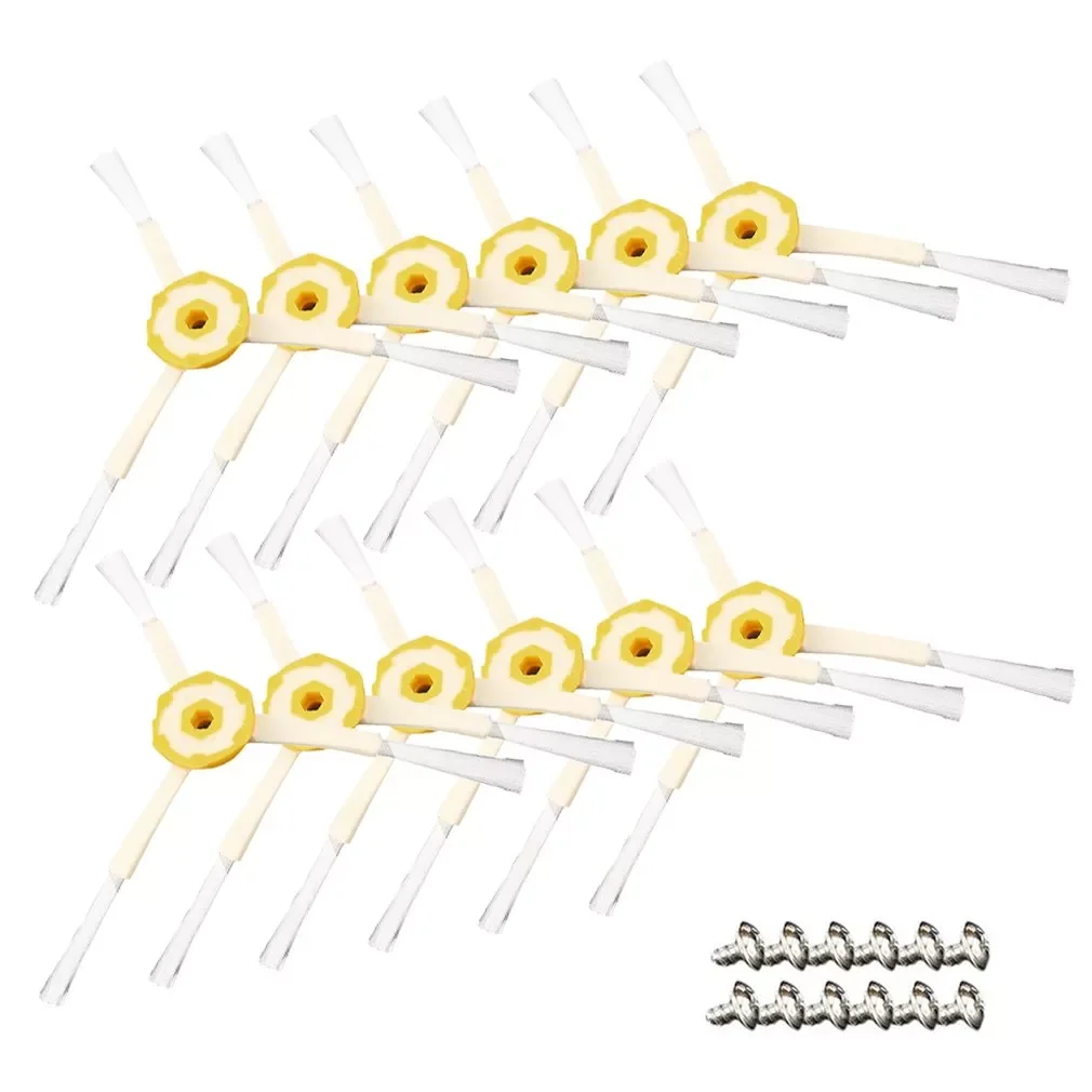 

3/6/12 pcs 3 Armed Side Brush For iRobot Roomba 500/600/700 Series Robot Vacuum Cleaner Spare Parts Accessories