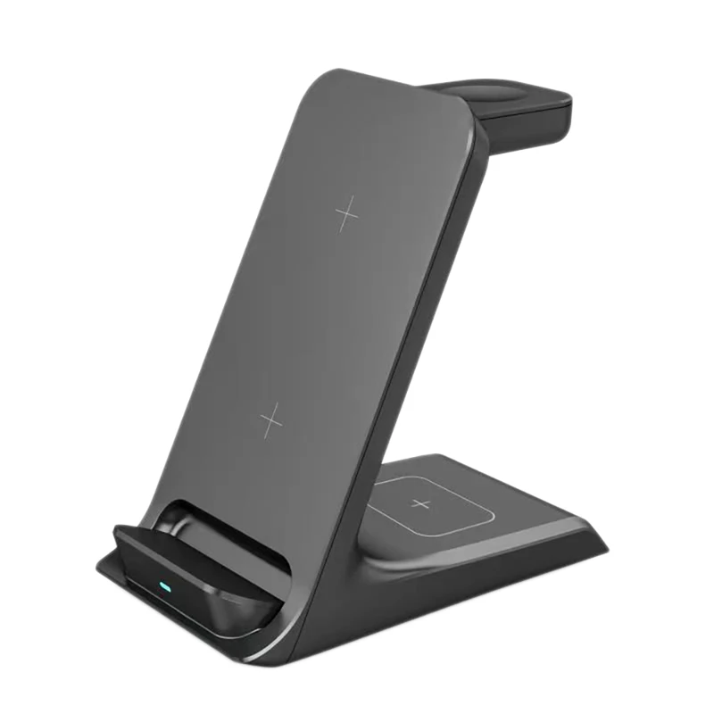 

Wireless Charger 3-In-1 Charging Station 15W Fast Charging Suitable for iPhone 8/X Samsung S7/S8 Etc