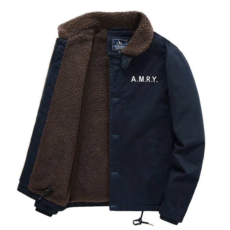

Winter Jacket Men Thicken Fur Lined Bomber Jacket Men Fashion Clothing Pilost Jacket Air Force Coats Warm Plus Size Coat 5XL