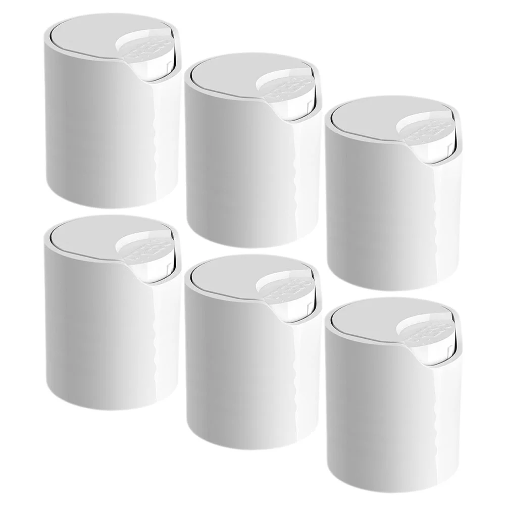 

6pcs Plastic Bottle Covers Body Lotion Bottle Caps Replacement Bottle Lids