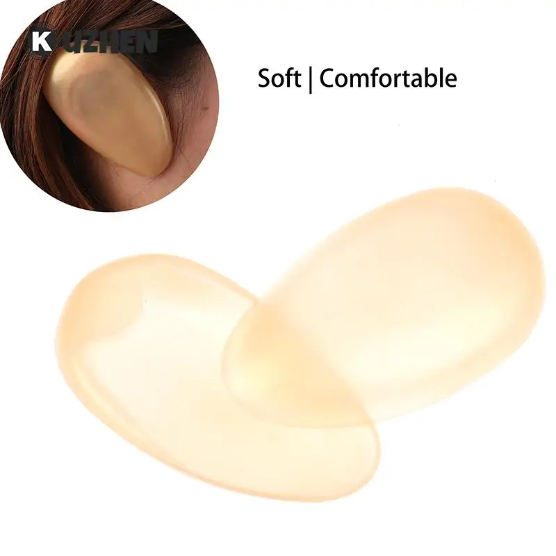 

2Pcs Gold Plastic Ear Cover Salon Hairdressing Hair Dyeing Coloring Bathing Ear Cover Protector Waterproof Earmuffs