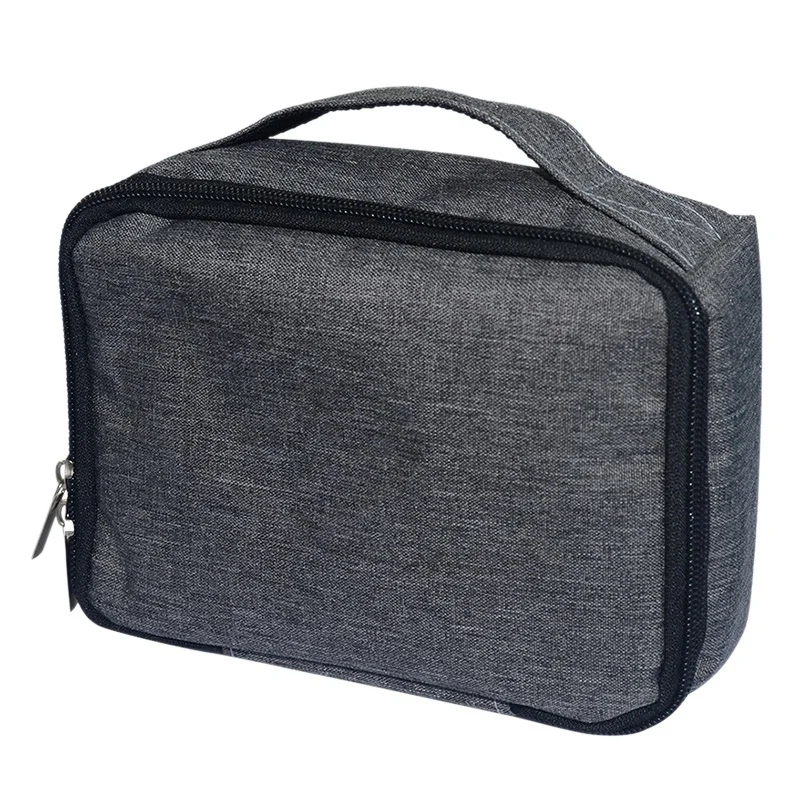 

Top Deals For Yg320/Yg300 Storage Bag Projector Storage Bag Oxford Cloth Two-Way Zipper Multi-Function Flat Digital Bag Gray