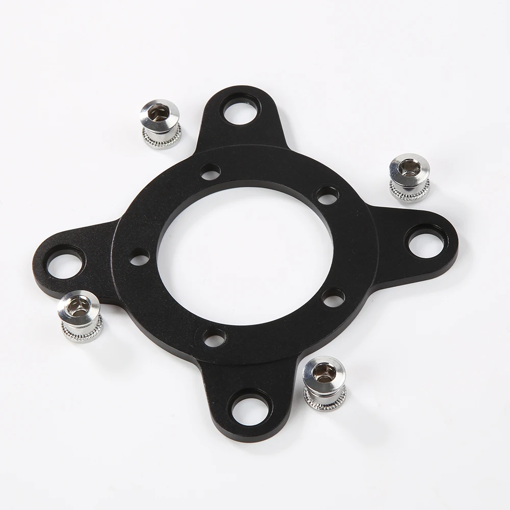 

Electric Bicycle 104 BCD Chainring Adapter Spider For Bafang Mid Drive Motor High Strength Aluminum Parts
