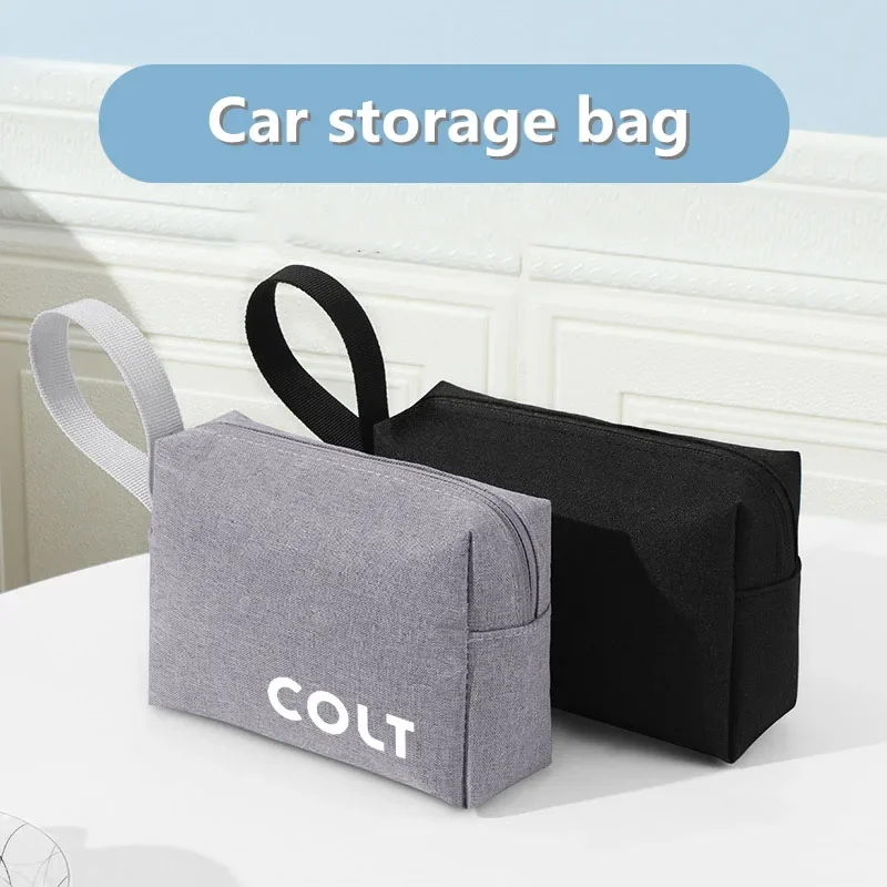 

NEW Portable Waterproof Storage Bags Car key bag For car keys car Bank card For Mitsubishi Colt Car Accessories