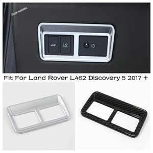 Head Light Lamp Switch Button Protection Panel Rear Trunk Control Cover Trim Garnish For Land Rover L462 Discovery 5 2017 - 2022