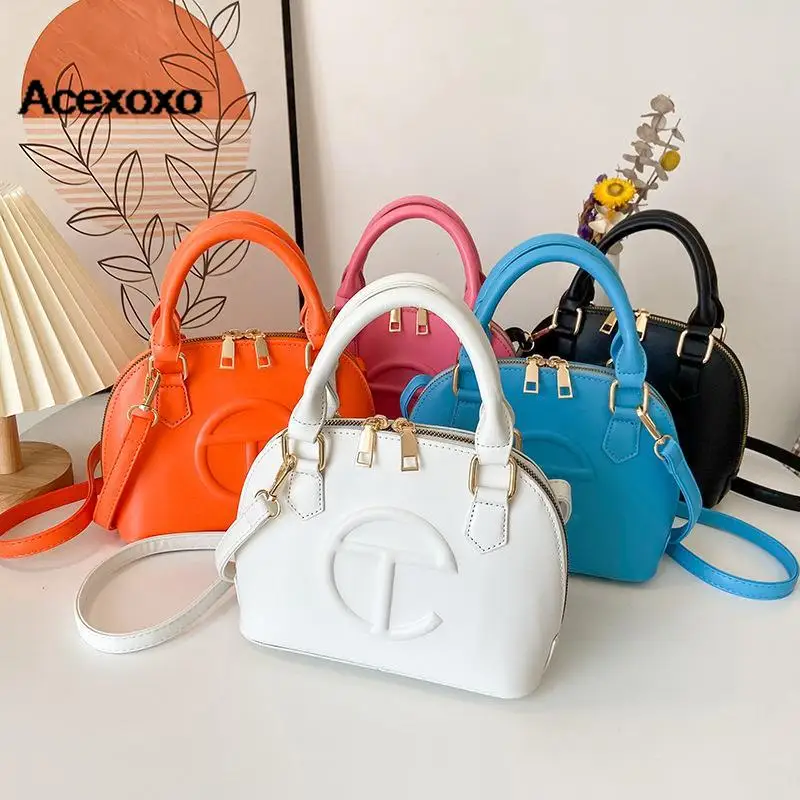 

2023 European and American shell bag styling letters high-quality handbag simple shoulder bag