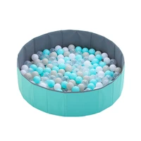 fodable ball pit childrens ocean ball pool round kids playpen play game fence indoor toddler toy organizer baby ball tent 80cm