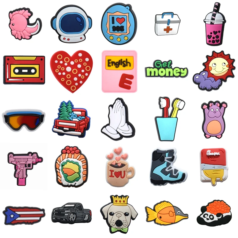 

Men Decorations for Crocs Para Pins Set Jeans Packs Women Charm Kids Wholesale Bulk Gifts Shoe Charms Girl Shoes Accessories Boy