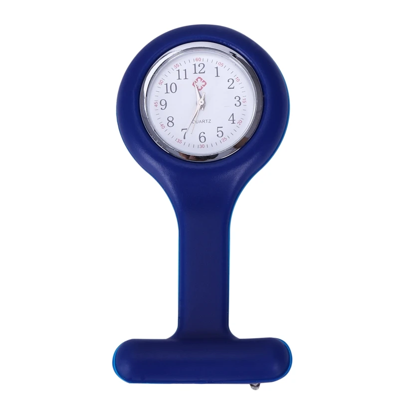 

Silicone Nurse Pocket Watch with Brooch