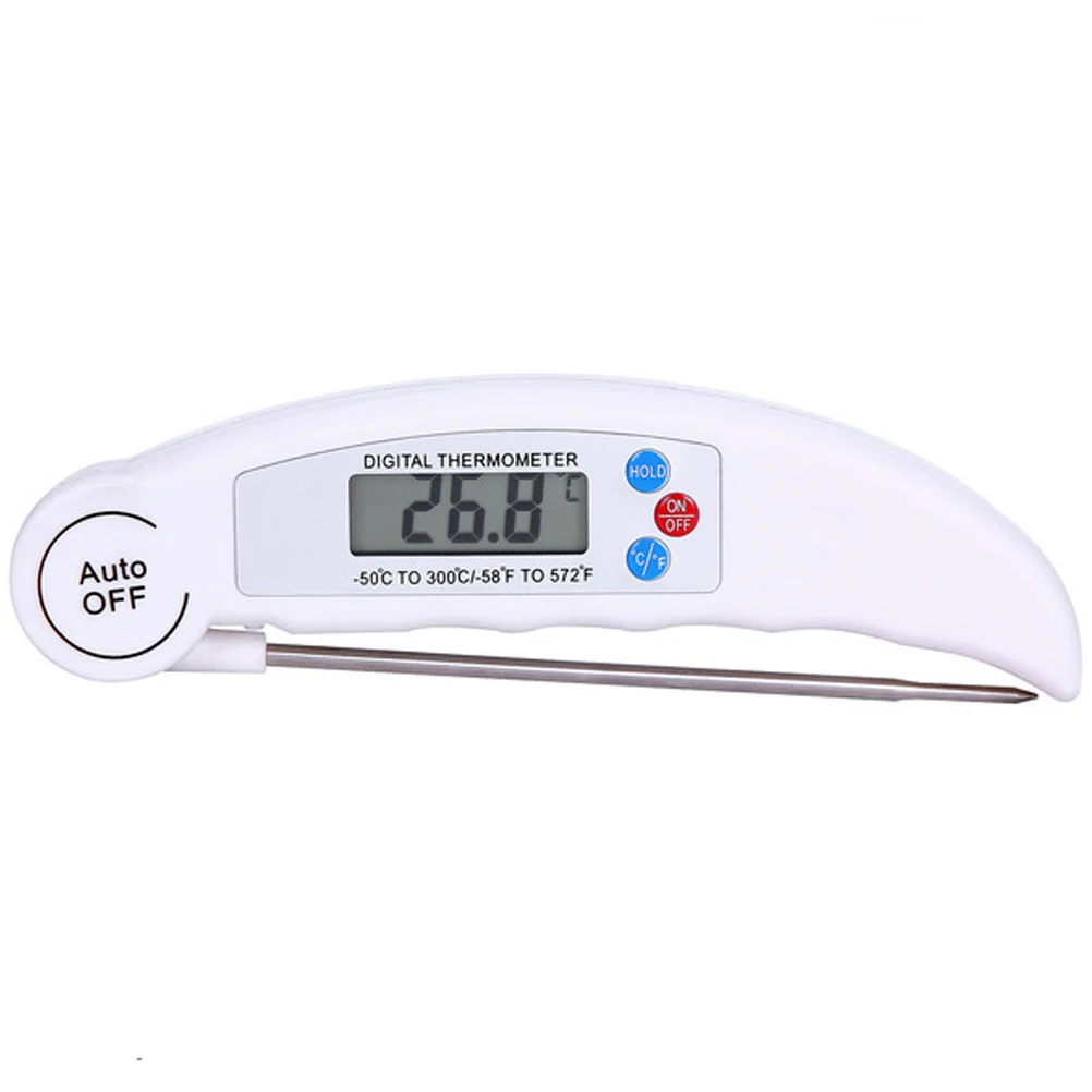 

Folding Barbecue Digital Baking Temperature Indicator Kitchen Use Grill