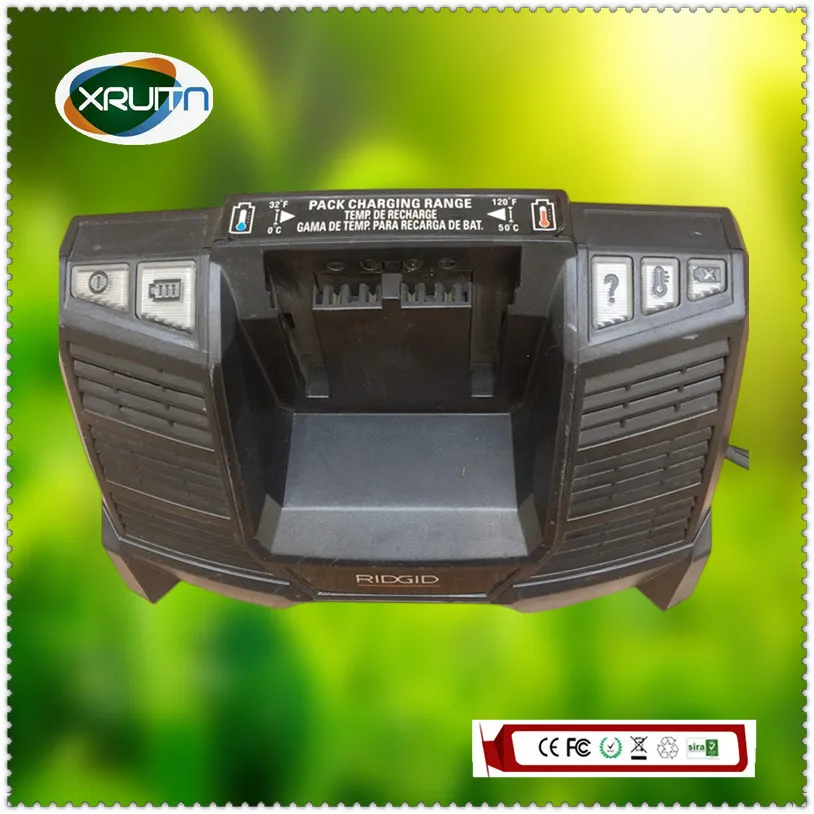 

For Ridgid AEG18V B1215R B1220R B1420R R840083 R840085 R840086 BATTERY CHARGER BL1218 Li-Ion NiCd NiMh Input 110V USED China