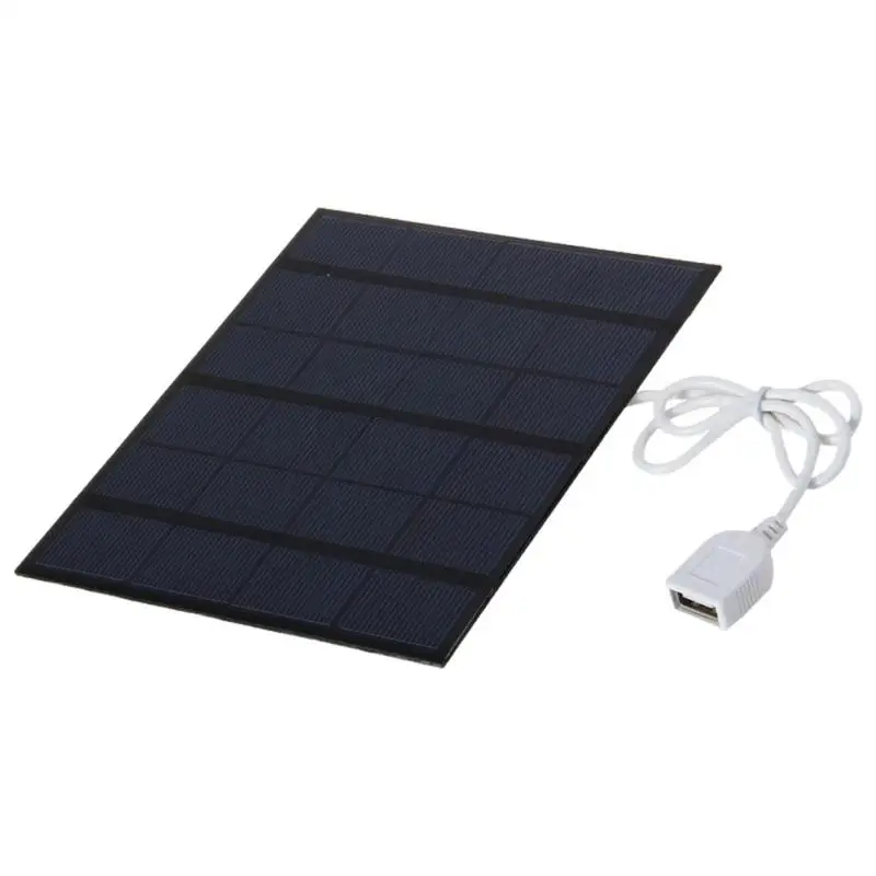 Small Stabilize Battery Charger Power Solar Panel 3.5W 6V Solar Cell Rechargeable Battery Charging Directly V Solar Plate With