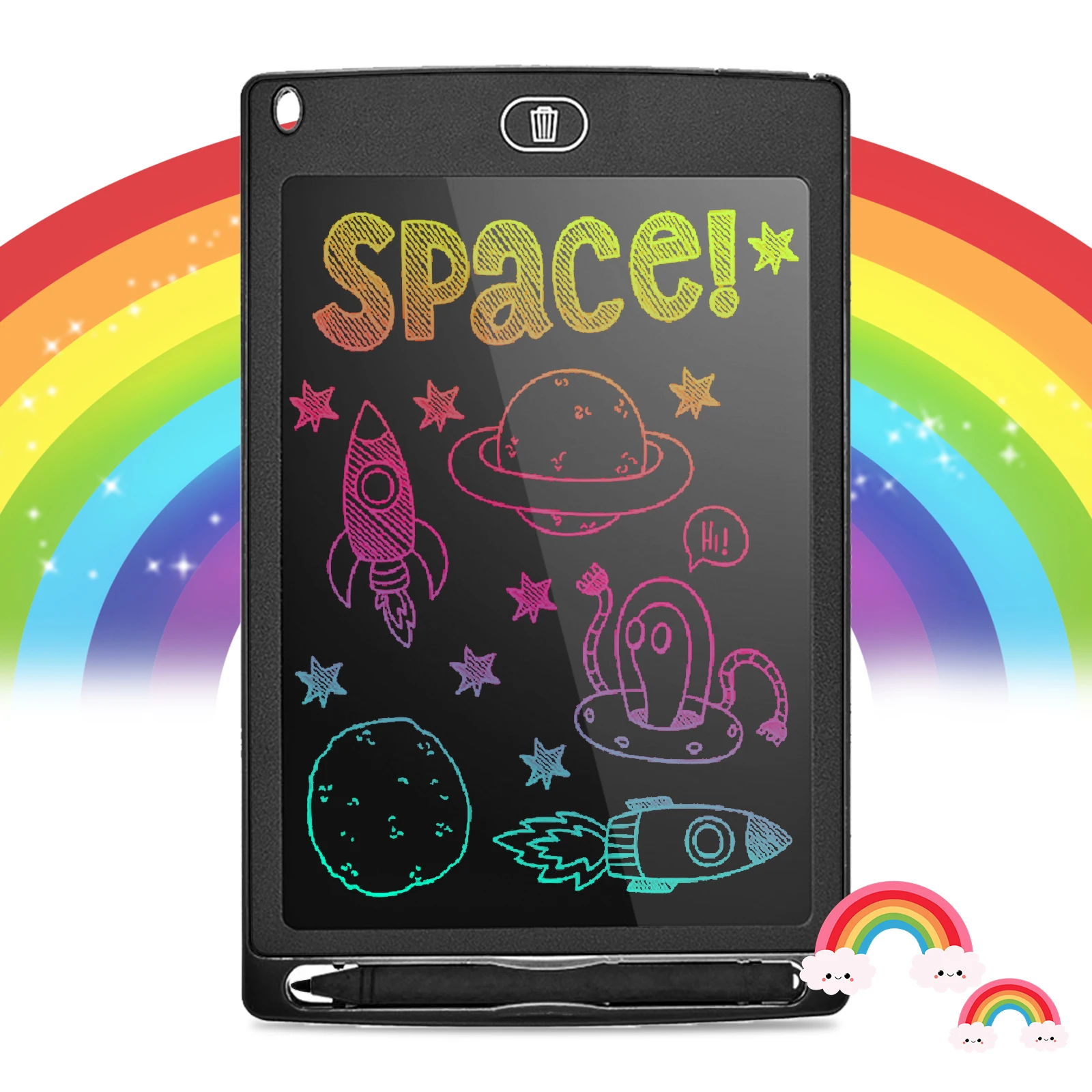 8.5inch/6.5inch LCD Writing Tablet Digital Graphic Electronic Handwriting Magic Pad Blackboard for Kids Color Drawing images - 6
