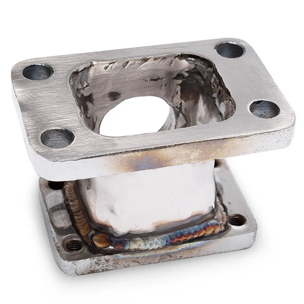 T25 T2 to T3 Exhaust Adapter Flange Cast 38mm Wastegate Relocation