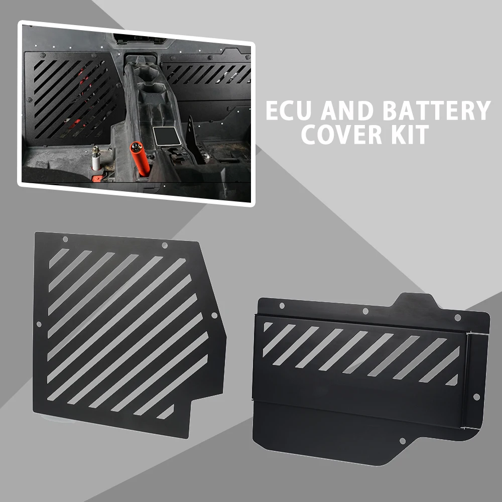 

UTV ECU And Battery Cover Kit For Can Am Maverick X3 All Models Maverick X3 900 HO 4x4 XMR XDS XRC Turbo DPS Max R RR Parts