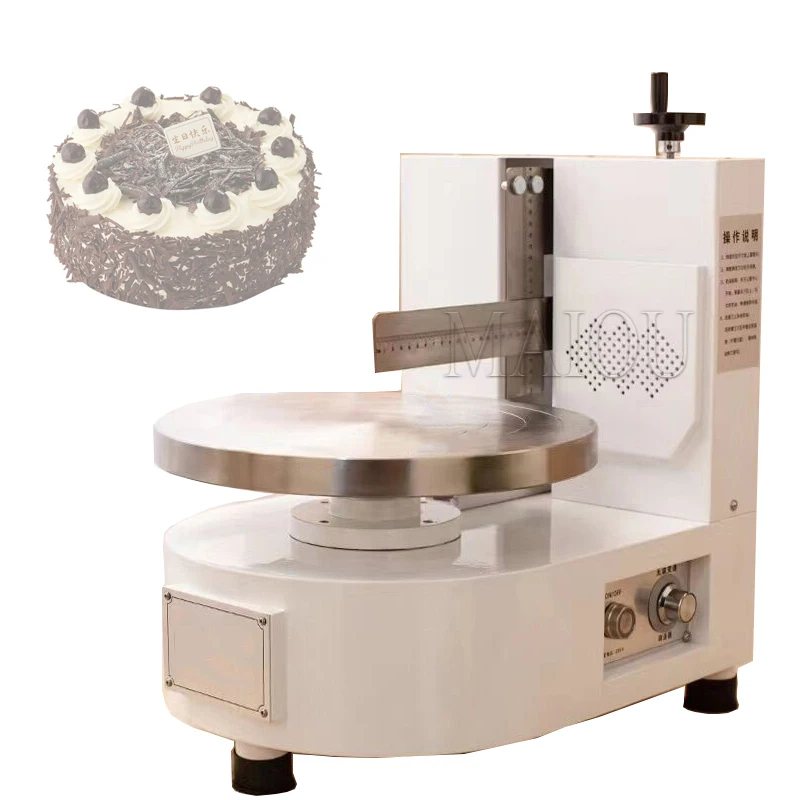 

Desktop Cake Cream Icing Spreading Coating Machine/Birthday cake Smoothing Decorating Spreader Machine