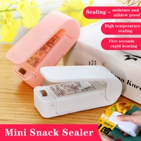 snack sealing machine small mini plastic sealing machine household plastic bag food preservation vacuum sealing without battery
