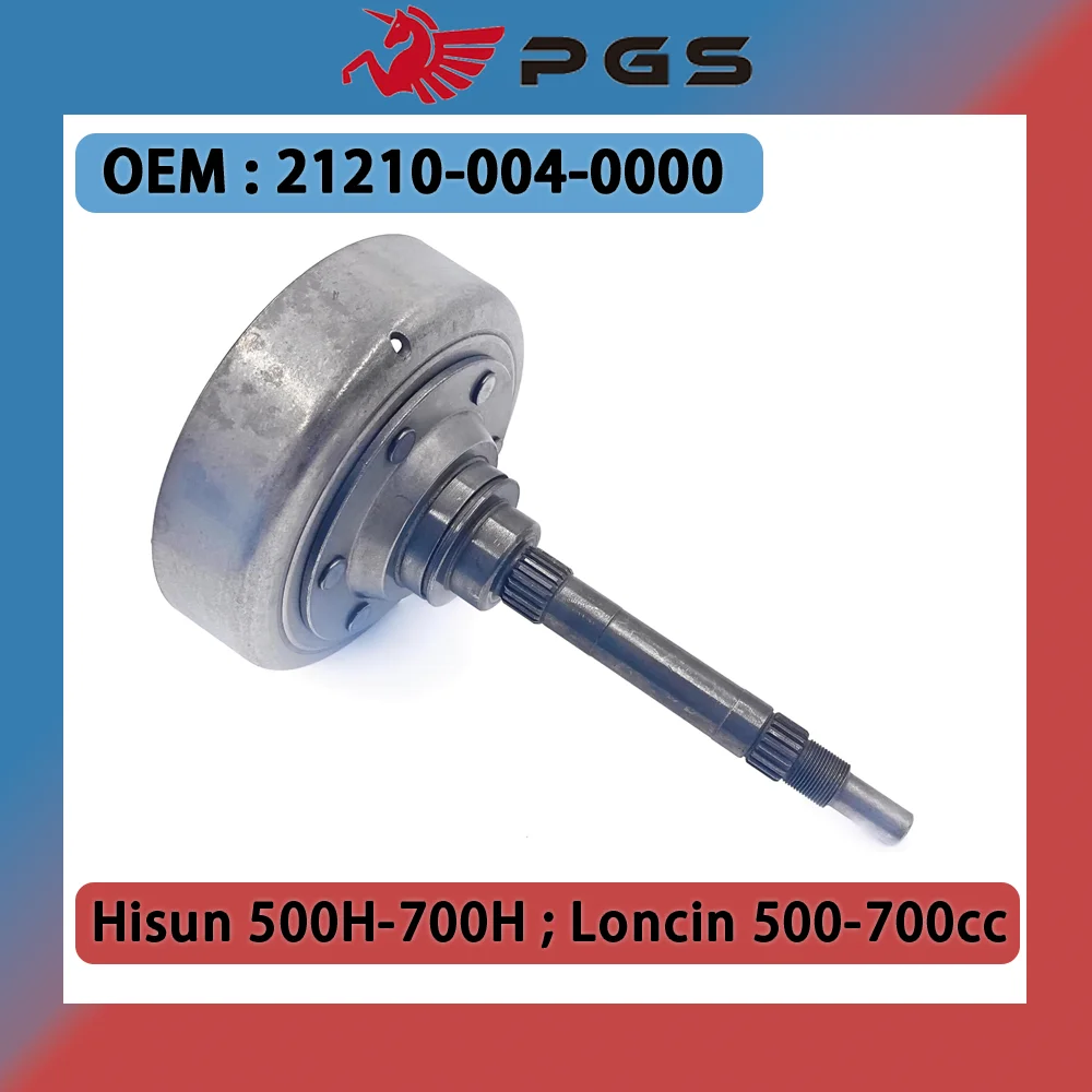 Крышка корпуса сцепления барабана колокольчика PGS для HISUN 21210-004-0000 21210-F39-0000 LU022728