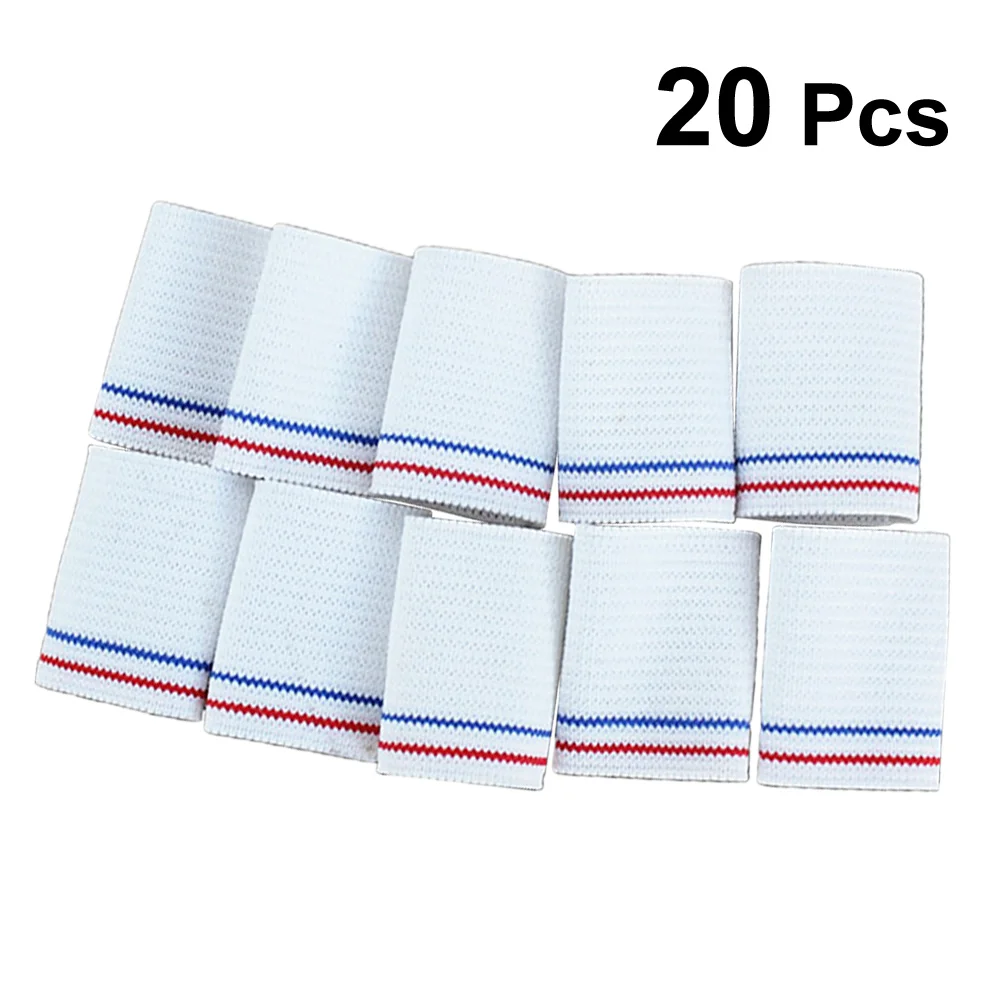 

20pcs Small Finger Sleeves Durable Delicate Portable Finger Protector Finger Braces Sports Supplies for
