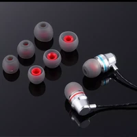 4 0 mm l m s silicone ear pads for in ear headphones silicone eartipsear sleeve headset accessories