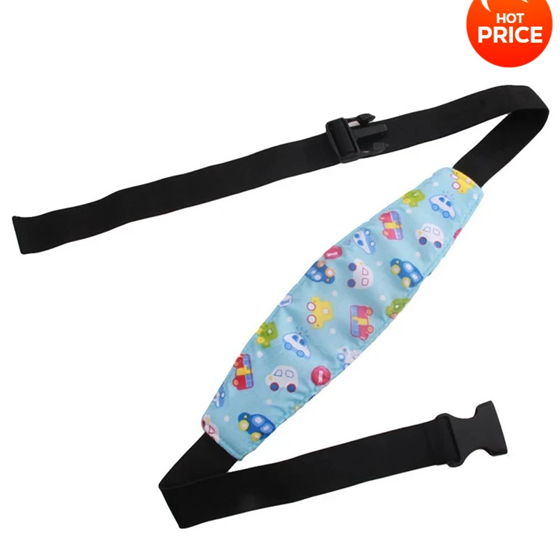 Baby Head Support Belt - Adjustable Nap Aid Comfortable Sleep Harness for Strollers Car Seats Essential Kid Travel Accessory