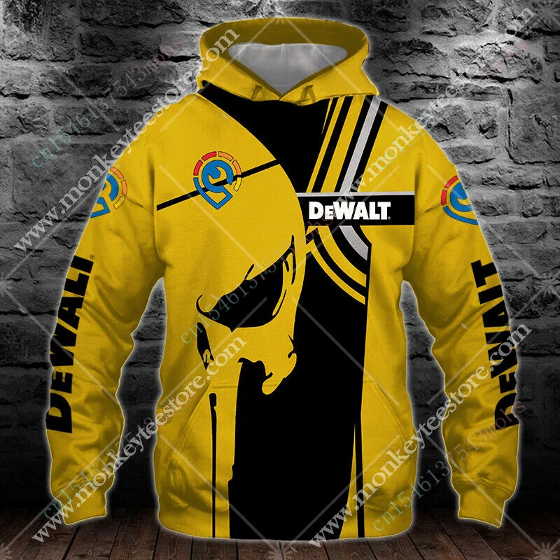 

Толстовка Dewalt мужская с капюшоном, Свитшот в стиле Харадзюку, худи в стиле аниме 3D, повседневная одежда оверсайз