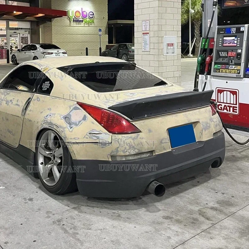 Фото Для Nissan 350Z Fairlady Z34 |   Спойлер-«утиный хвост» Rocket Bunny Style для крышки багажника 2003-2008 годов №2