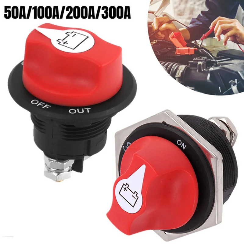 

Поворотный отсоединительный выключатель для автомобильного аккумулятора, безопасный отрезающий изолятор, разблокировка питания для аксе...