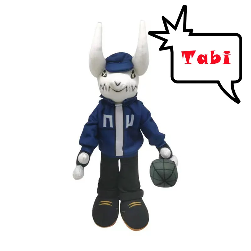 

Youtube 28 см игра пятничная ночь Funkin плюшевая игрушка кукла Tabi Fnf аниме мягкая кукла мультфильм детские подарки