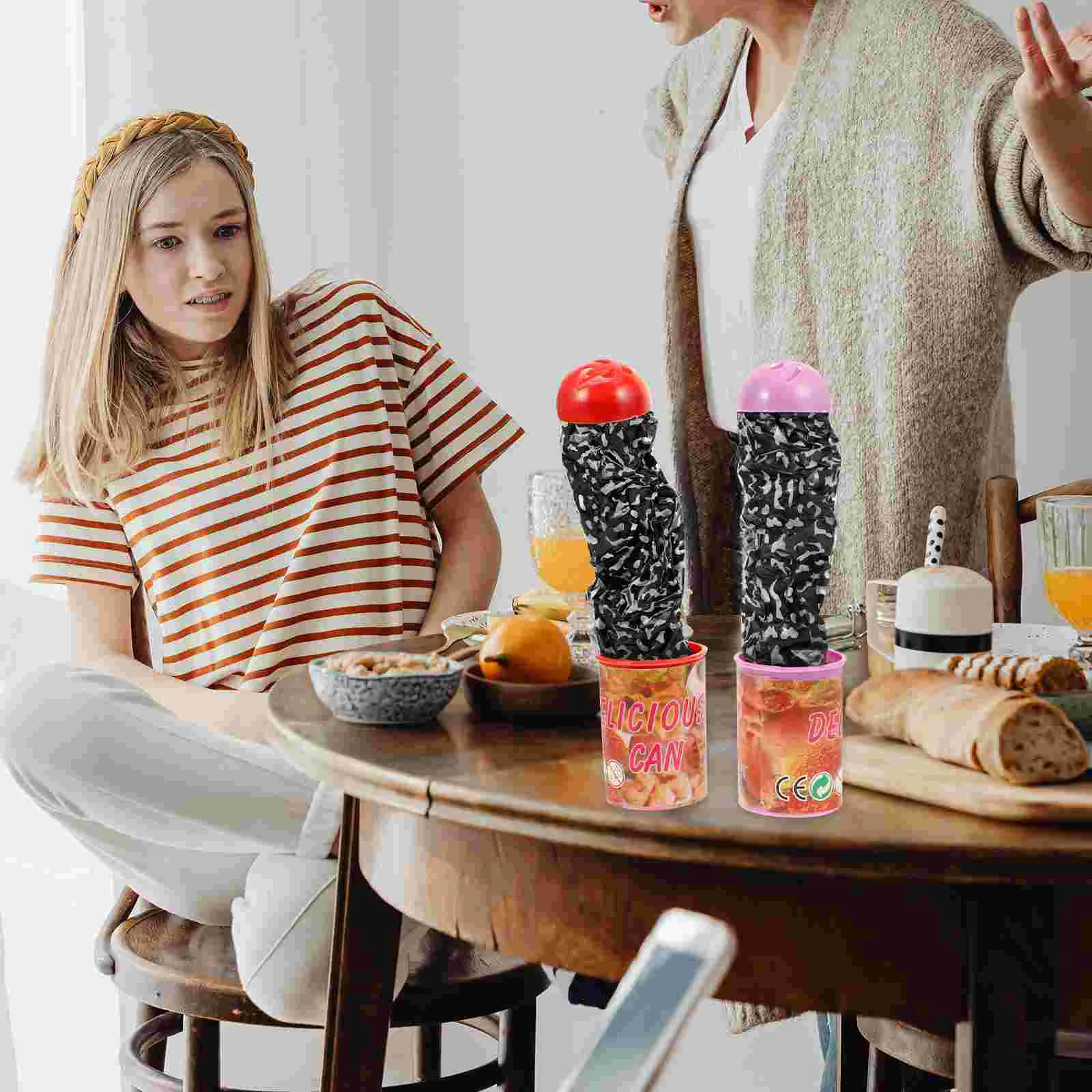 3 шт. забавные подарки гаджеты резиновые трюки шутка медведь розыгрыш игрушка