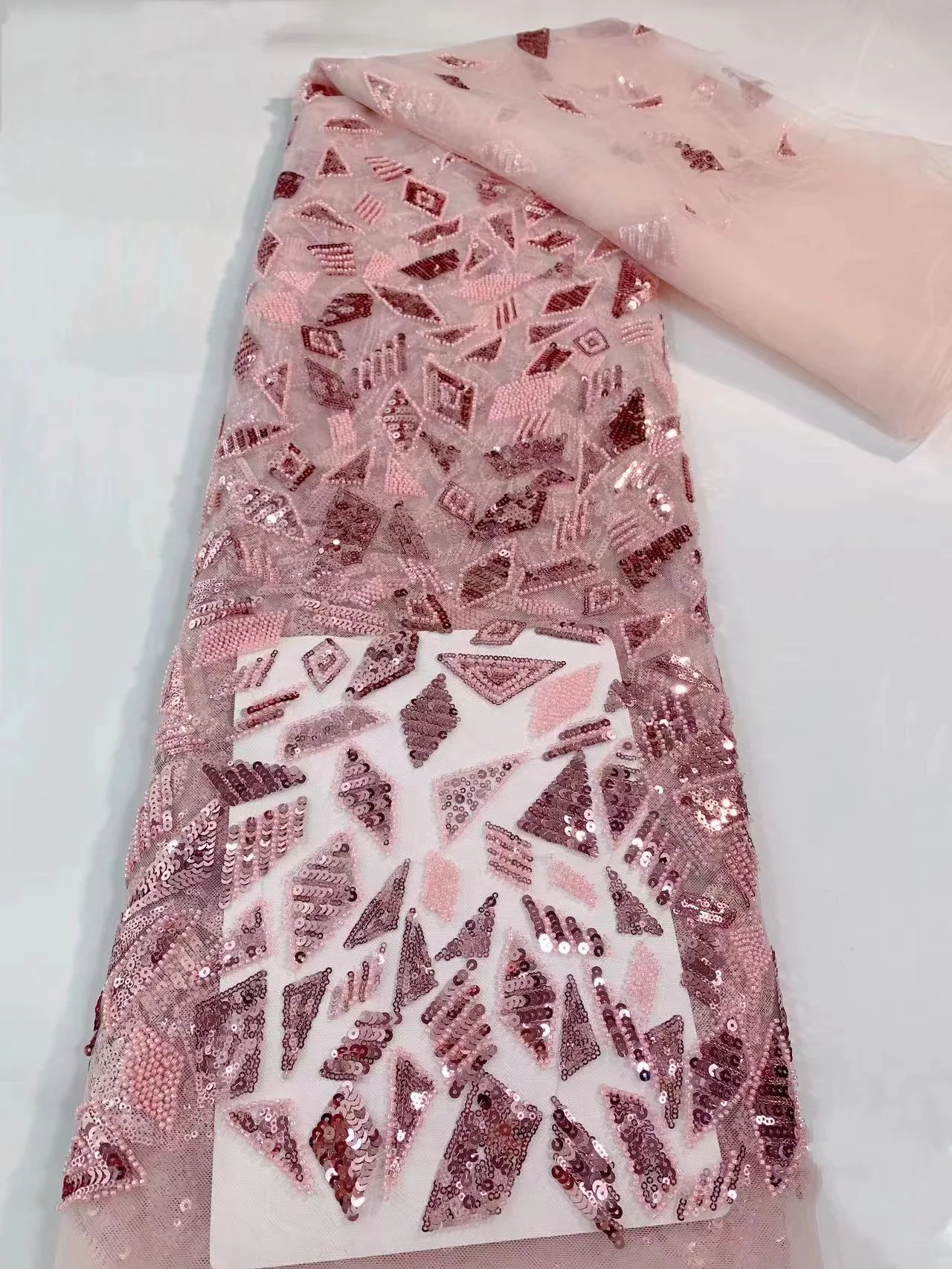 

Африканские блестки, сетчатая кружевная ткань 2022, высококачественный нигерийский французский гипюр, тюль, кружевной материал для шитья, св...