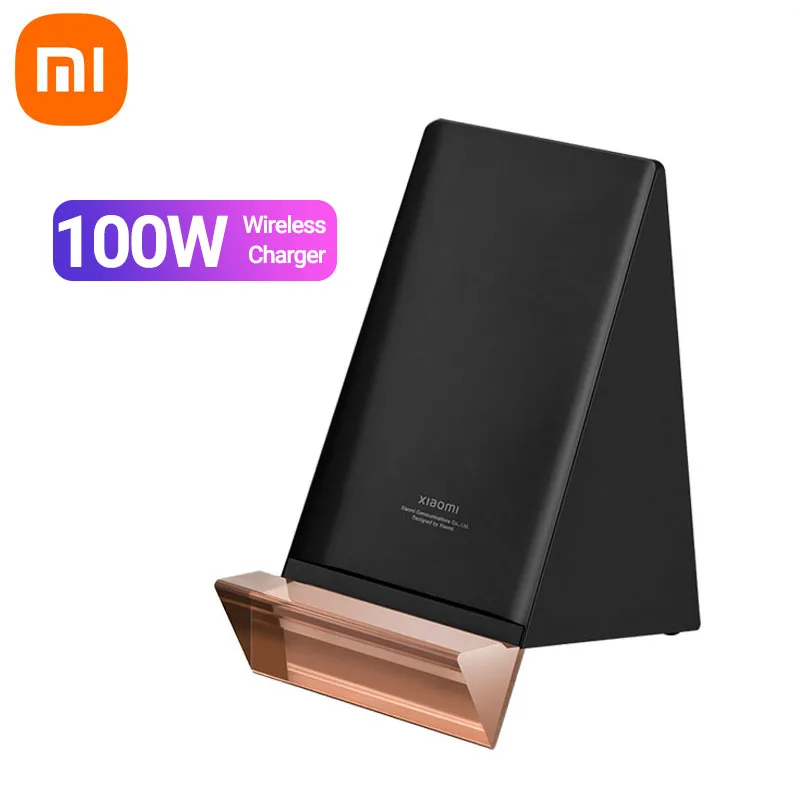 

Беспроводная зарядная подставка Xiaomi Mi, максимальная мощность 100 Вт, интеллектуальное горизонтальное вертикальное зарядное устройство со в...
