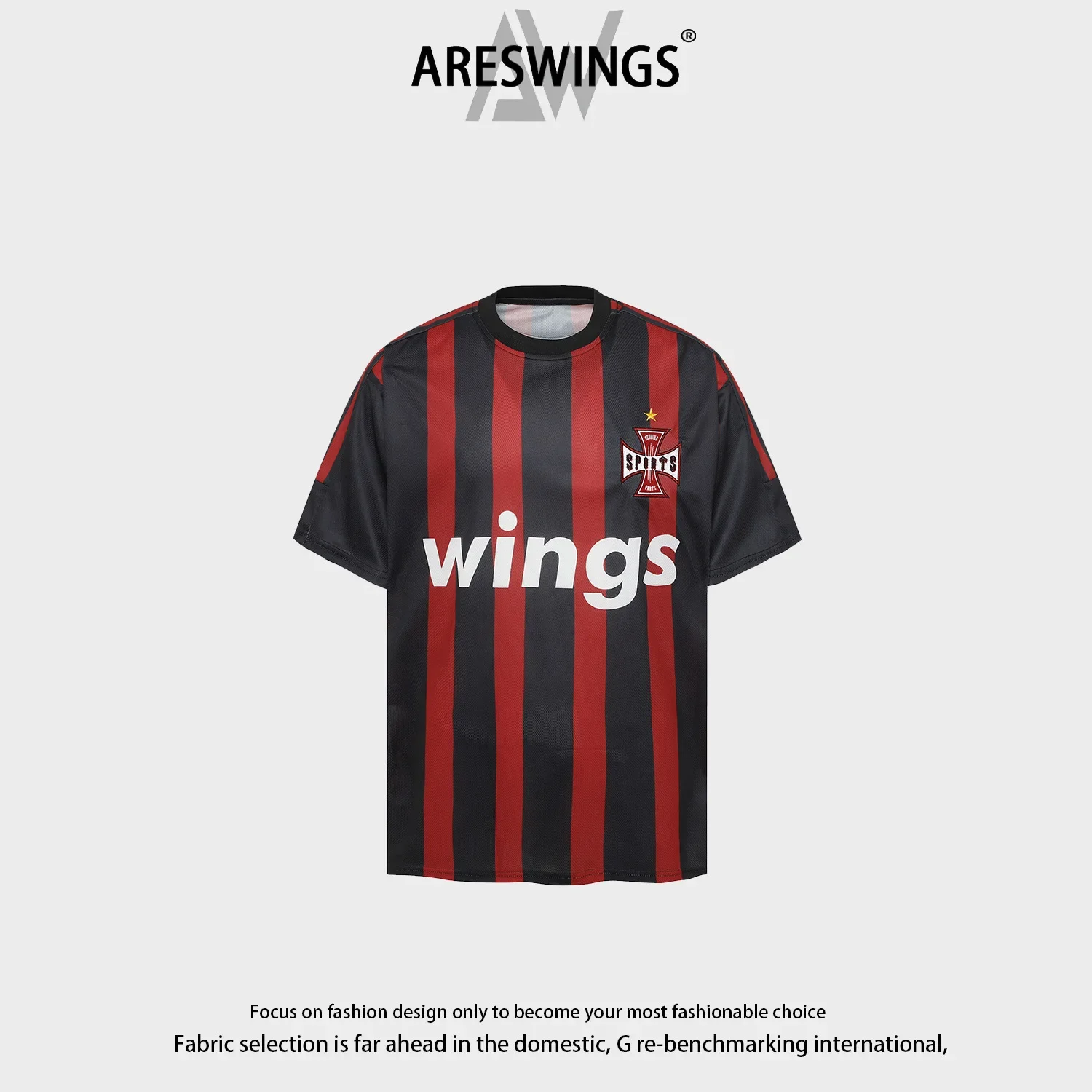 Areswings в американском стиле полосатая цифровая спортивная футболка хип-хоп с