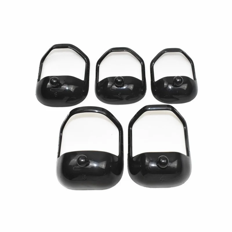 

New 5 Pcs Men Tool Template Guide Design Mustache Beard Goatee Shaving Shaper Style Beard Comb Perfect Shape Transparent Styling