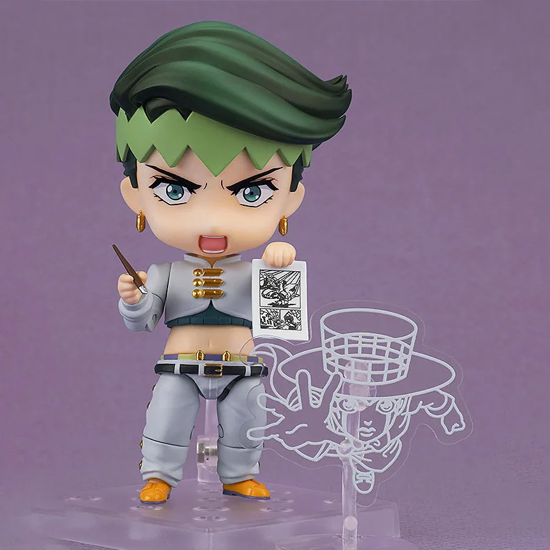 10 см JOJOs Bizarre Adventure # 1266 игрушки-фигурки Rohan Kishibe ПВХ куклы для детей подарок на