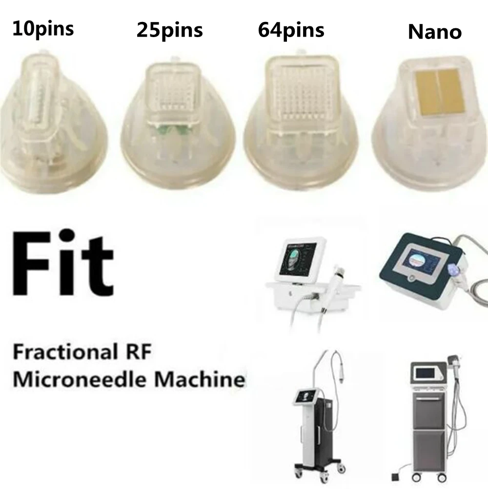 

Disposable Micro needle RF Cartridges Replacement Needle Head 10pins 25pins 64pins Nano for Fractional RF Microneedling Machine