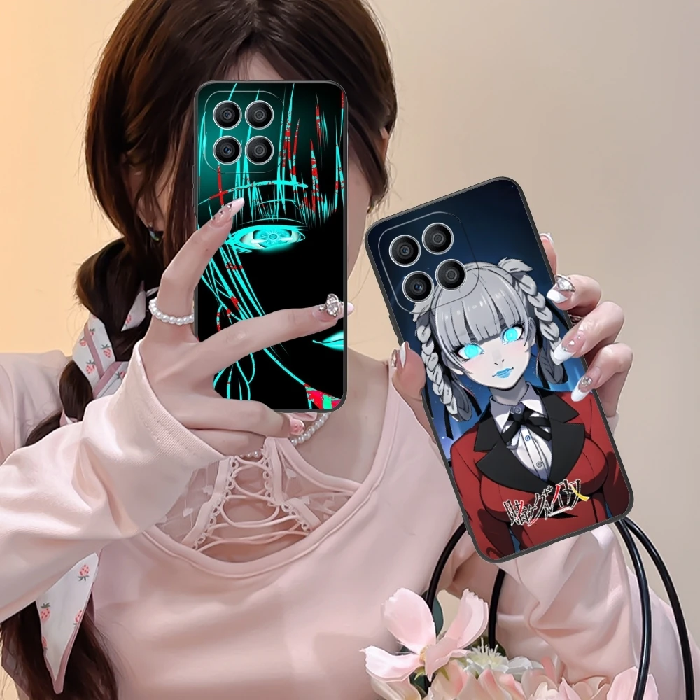 Чехол для мобильного телефона Kakegurui Kirari с аниме Huawei Honor 90 80 70 60 50 30 20 10 9 8 7 Pro S SE Lite 5G